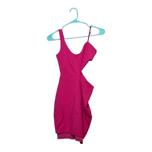 h:ours Dresses & Skirts - Women’s H:ours Revolve pink cut- out dress, size XXS